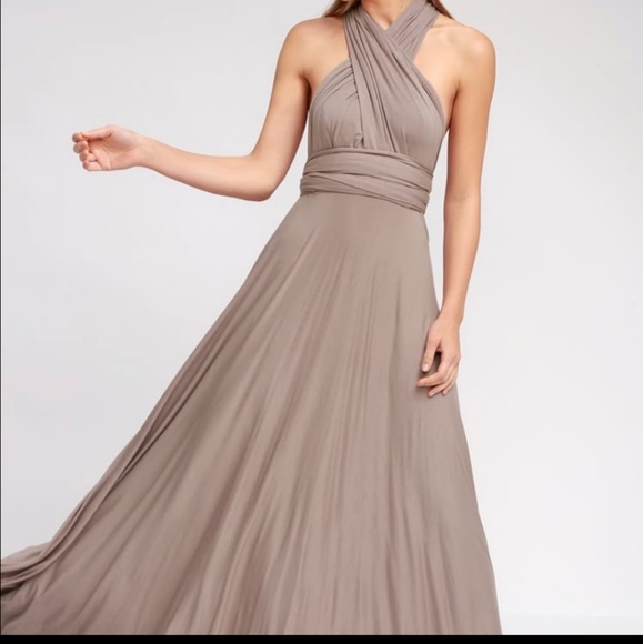 TART Wear Multiple Ways Purple Maxi Dress Size M - Picture 1 of 12